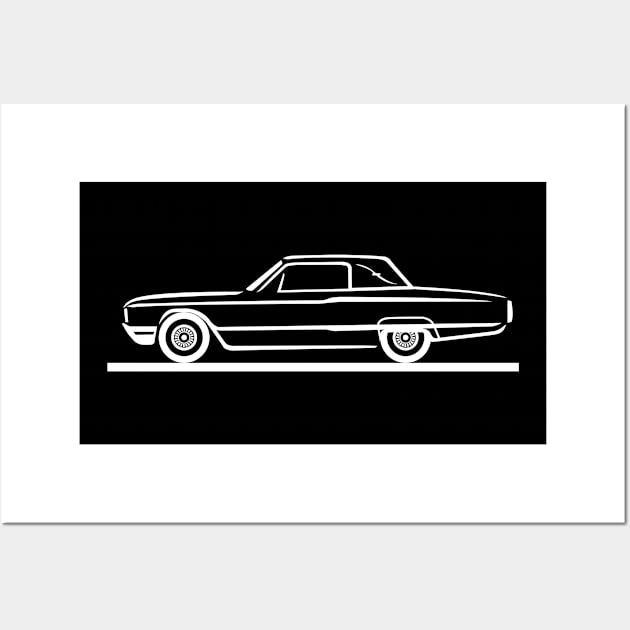 1964 Ford Thunderbird Landau Wall Art by PauHanaDesign